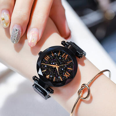 

Luxury Women Watches Magnetic Starry Sky Female Clock Quartz Wristwatch Fashion Ladies Watch Reloj Mujer Relogio Feminino