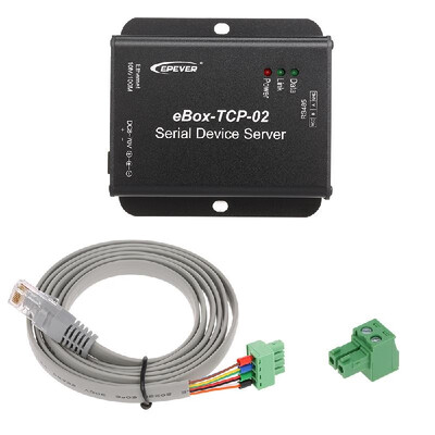 

eBOX-TCP-02 Serial Port Networking Server Ethernet Convert Module For Solar Controller And Regulator