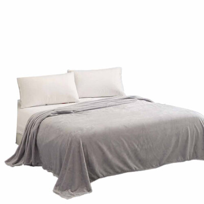 

Gobestart Super Soft Warm Solid Warm Micro Plush Fleece Blanket Throw Rug Sofa Bedding