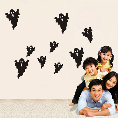 

〖Follure〗Halloween Bat Background Wall Sticker Window Home Decoration Decal Decor
