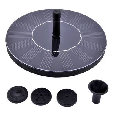 

〖Follure〗Solar Powered Fountain Kit Outdoor Solar Panel Lawn Bath Fountains Water Pump