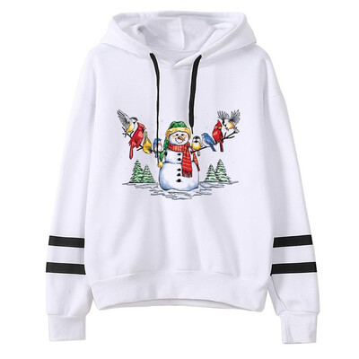 

Tailored Fashion Women Casual Loose Long Sleeve Christmas Print Sweatshirt Tops