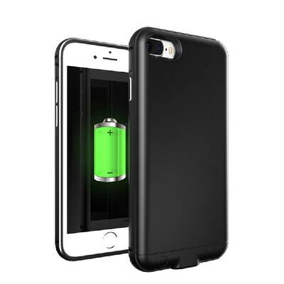 

For iPhone 7 8 Plus 4000mAh External Battery External USB Port Power Bank Charger Pack Backup Battery Case