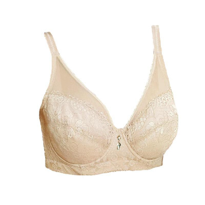

New Sexy Women Bra Lace Mesh Thin Full Cup Plus Size Underwire Bralette Underwear Lingerie