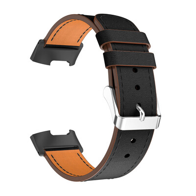 

〖Follure〗Luxury Leather Replacement Accessories Wristband Straps For Fitbit Charge 3