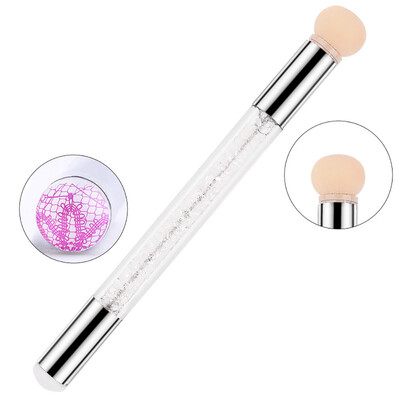

Toponeto 1pcs Glitter Powder Picking Dotting Gradient Pen Brush Nail Art Tools