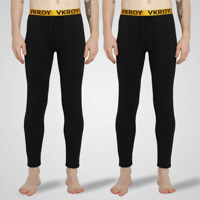

Winter Pants Men Thermal Warm Long Johns Leggings Underwear Baselayer Bottoms