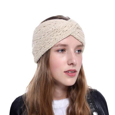 

Tailored New Women Girls Headbands Winter Cross Braided Headband Ear Warmer Head Wraps