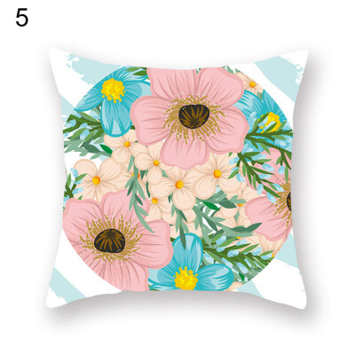 

Letter Circle Flower Bird Star Pillow Case Cushion Cover Sofa Bed Car Cafe Decor