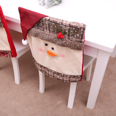 

Siaonvr Kitchen Table Embroidered Chair Covers Christmas Holiday Home Decoration