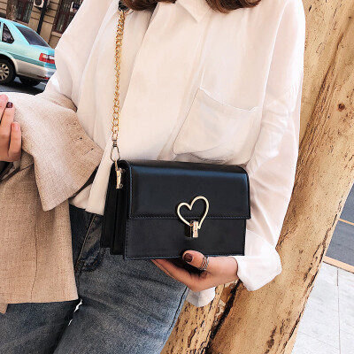 

New small bag female 2019 new wave Korean version of the wild Messenger bag chain shoulder bag simple fashion small square bag