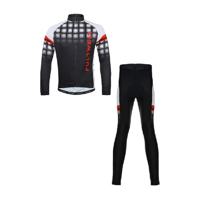 

Cycling Clothing Set Sportswear Bicycle Bike Outdoor Long Sleeve Jersey Pants Breathable Men