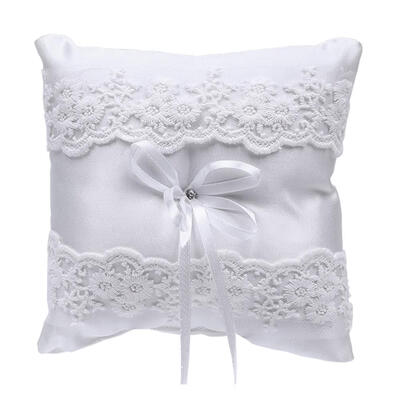 

Embroidered Lace Ribbons Ring Pillow Cushion Wedding Decoration supplies