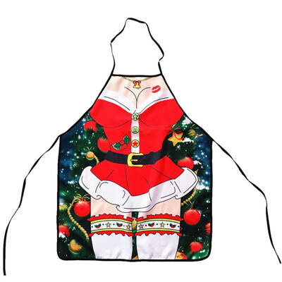 

Toponeto Christmas Decoration Waterproof Apron Kitchen Aprons Christmas Dinner Party Apr