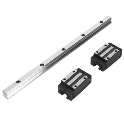 

Greensen 1pc HGR20-300mm Linear Guide Rail 2pcs Carriages Bearing Block Slider