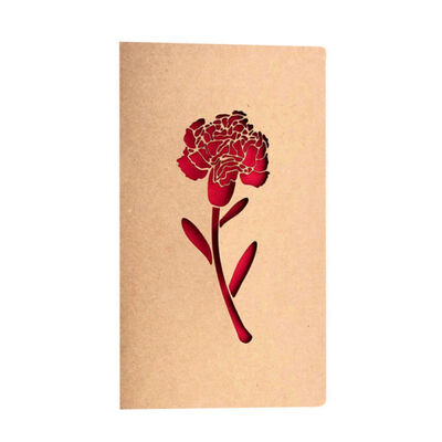 

Retro Paper Origami Greeting Cards Hollow Heart shape Vintage Post Card Envelope Kawaii Handmade Valentine Day Laser Cut