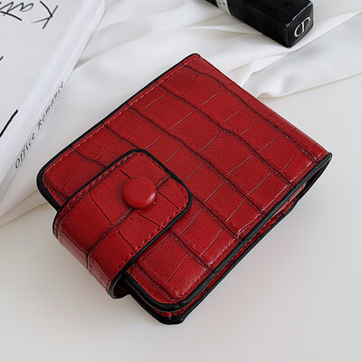 

Internet celebrity lipstick makeup bag with mirror portable mini-carry-on lipstick box to receive packaging red envelope