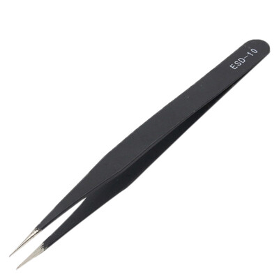 

〖Follure〗Anti-static Tweezers Maintenance Tools ESD10 Resists Corrosion Jewelry Tool