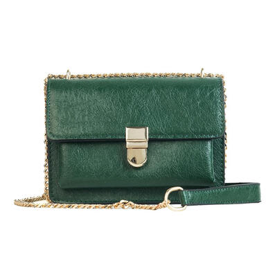 

PU Leather Shoulder Crossbody Handbags Women Casual Chain Messenger Bags