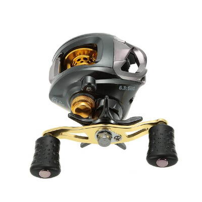 

121 Ball Bearings Fishing Reel 631 Gear Ratio Bait Casting Reel RightLeft Handed Fishing Reel Magnetic Braking System High Spe