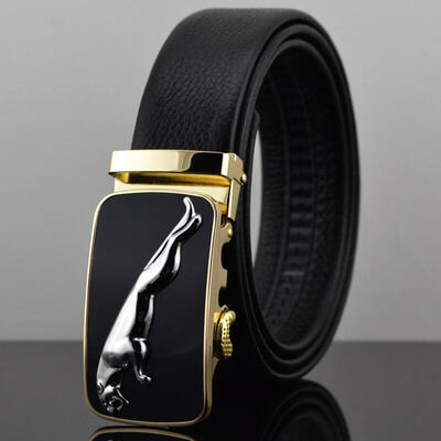 

Mens Belt Cow Leather Belts Brand Fashion Automatic Buckle Genuine Leather Belts for Men 35cm Width luxury brands GH3628