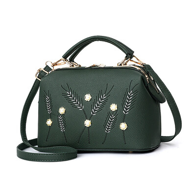 

Female bag 2019 new bag female metal European&American fashion casual handbags Messenger shoulder bag