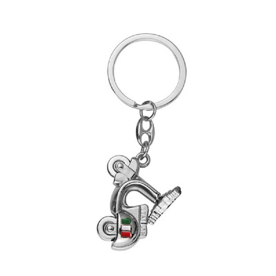 

Metal Key Chain Zine Alloy Exquisite Electrombile Key Pendant