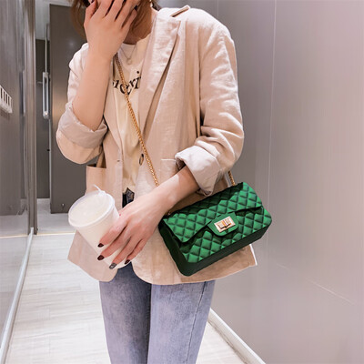 

Senior sense small bag female 2019 new wave Korean version of the wild Messenger bag shoulder texture Western fashion small square bag
