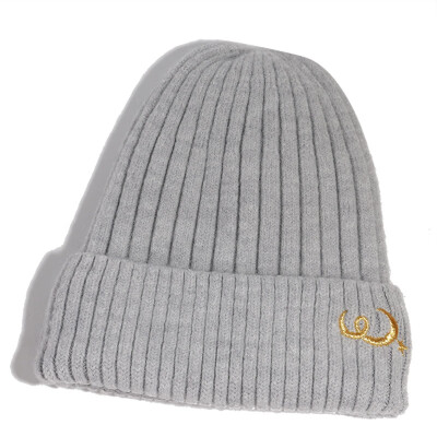 

Hat lady autumn&winter new knitting hat ins Korean version wool hat Japanese simple student warm cover head cap man