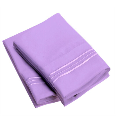 

Gobestart Luxury Pillowcase Matte Microfiber Bedding - Anti-Wrinkle Hypoallergenic 2 Pcs