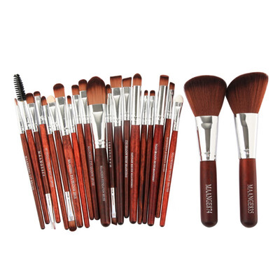 

Chic High Quality 15 pcs 1 Sets Eye Shadow Foundation Eyebrow Lip Brush Makeup Brushes Tool