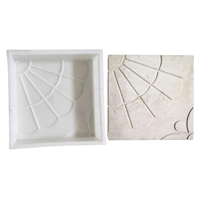 

Siaonvr Plastic Making DIY Paving Mould Home Garden Floor Road Concrete Stepping