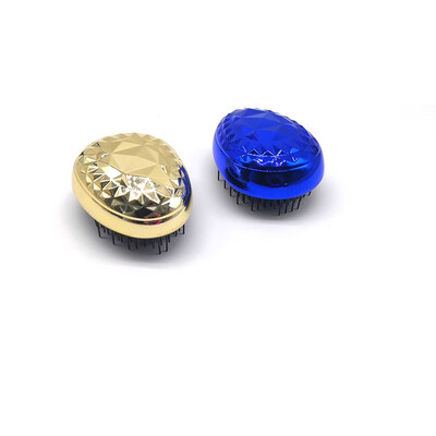 

BA LI Diamond Shun Hair Comb Electroplated Egg Comb Plastic Shun Hair Comb 13375