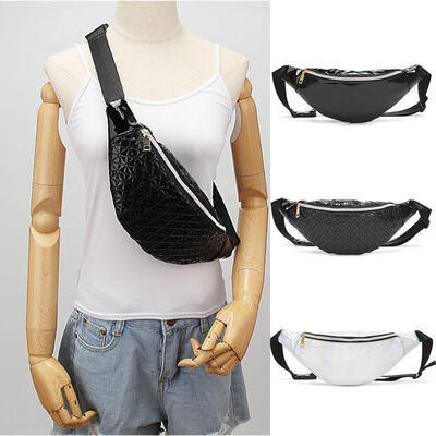

Womens Waist Bag Fanny Pack PU Leather Bag Belt Purse Small Purse Phone Pouch BEST