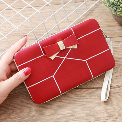 

Tailored Lady Long Wallet Lunch Box Wallet Evening Package Mobile Phone Bag Purse Handbag