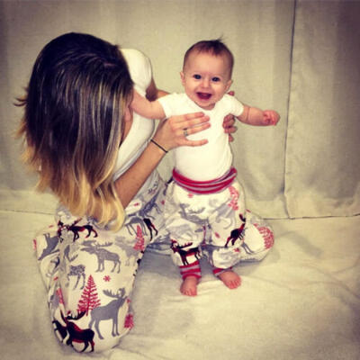 

Newborn Kids Baby Boys Girls Casual Deer Bottom Pants Leggings Trousers 0-24M