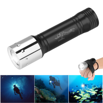 

Saidsome Outdoor Underwater XM- T6 LED Scuba Diving Flashlight Torch Waterproof Newest flashlight lamp