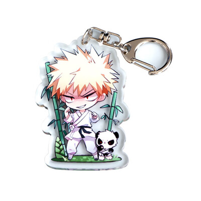 

Fat Bear Anime My Hero Academia Acrylic Keychain Keyring Bag Phone Decor