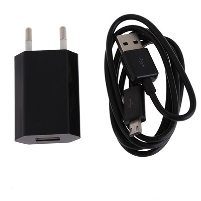 

2IN1 USB Charging Cable Power Adapter EU Plug for Android Mobile Phones