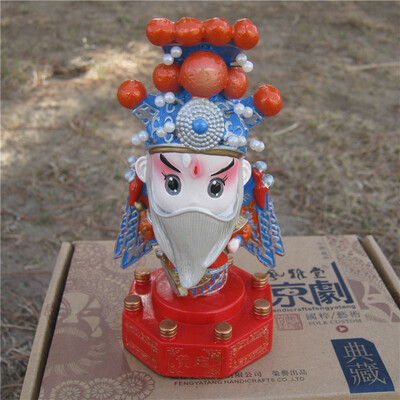 

Face decoration car decoration Beijing Opera ornaments Chinese style gifts