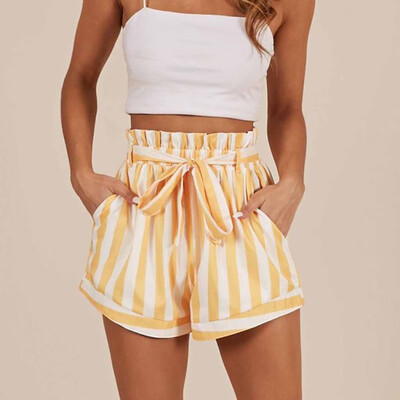 

Starmoon Women Casual Striped Printing Pants Pants Trousers Ladies Loose Pants