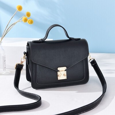 

Summer new womens tide hand-held messenger bag fashionable simple Korean 100-way small square bag