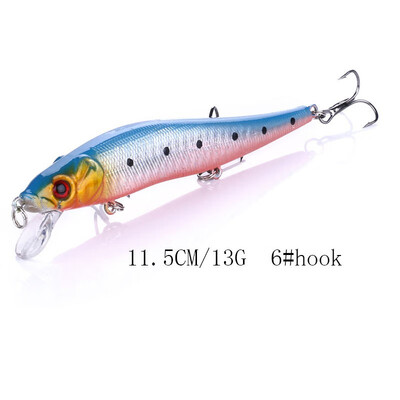 

VISSEN 2PCS 13g115cm Bait For Fishing Minnow Fishing Lure Artificial Hard Bait Crankbait Trolling Wobblers Fly Fishing