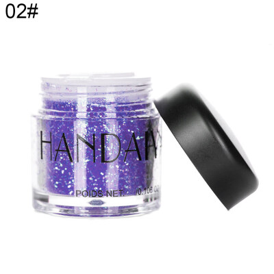 

Women Glitter Sequin Eyeshadow Powder Shiny Shimmers Eye Makeup Pigment Cosmetic