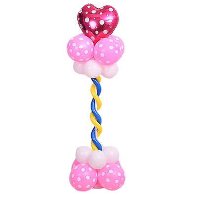 

Toponeto Wedding Birthday Scene Layout Balloon Road Decoration