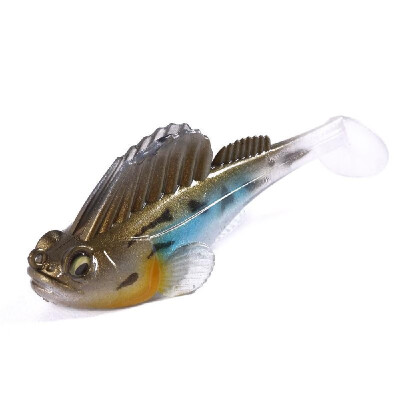 

7cm 14g Fishing Lure Lead Head Artificial Soft Bait with Tail