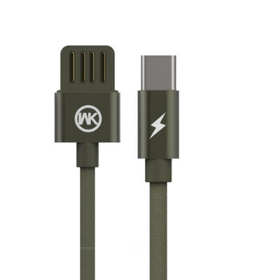 

WK Design Double Sided USB To Type-C Micro USB Lightning Charging Data Cable For Mobile Phones-APPLE