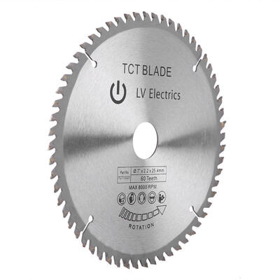 

Greensen 7 180mm 60 Teeth Carbide Circular Saw Blade Cutting Disc for Steel Aluminum Wood Plastic