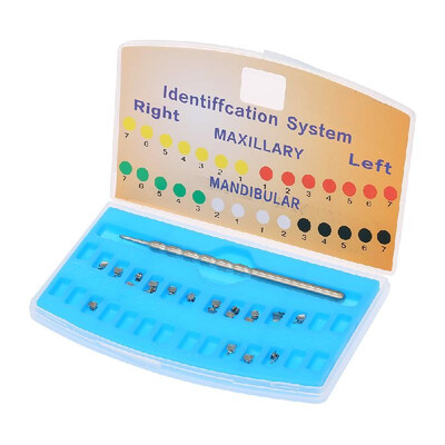 

20pcsset Dental Orthodontic Active Self-ligating Brackets Roth 0022" Hook 3-4-5 with tool