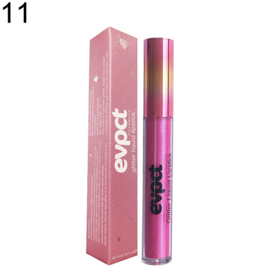 

15 Colors Women Glitter Lip Gloss Makeup Waterproof Long Lasting Matte Lipstick